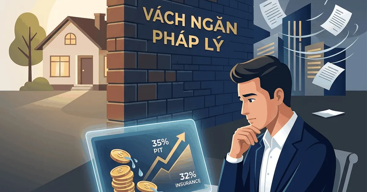 Minh họa bài toán đòn bẩy tài chính và vách ngăn pháp lý chống rò rỉ dòng tiền chủ SME